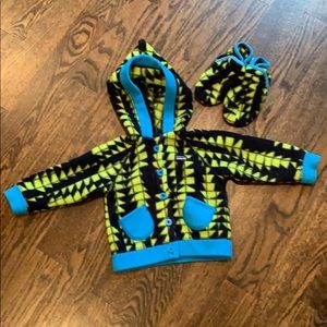 Super cute Patagonia Fleece Jacket and Booties